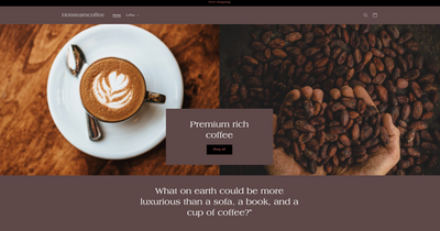 Coffee Website